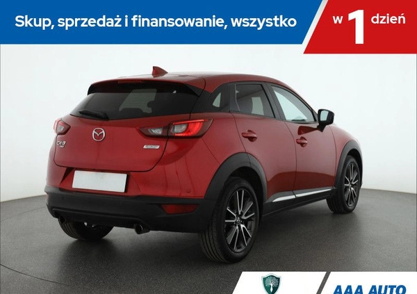 Mazda CX-3 cena 76000 przebieg: 86766, rok produkcji 2015 z Tarnowskie Góry małe 301